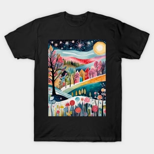 Flowers in the Snow T-Shirt